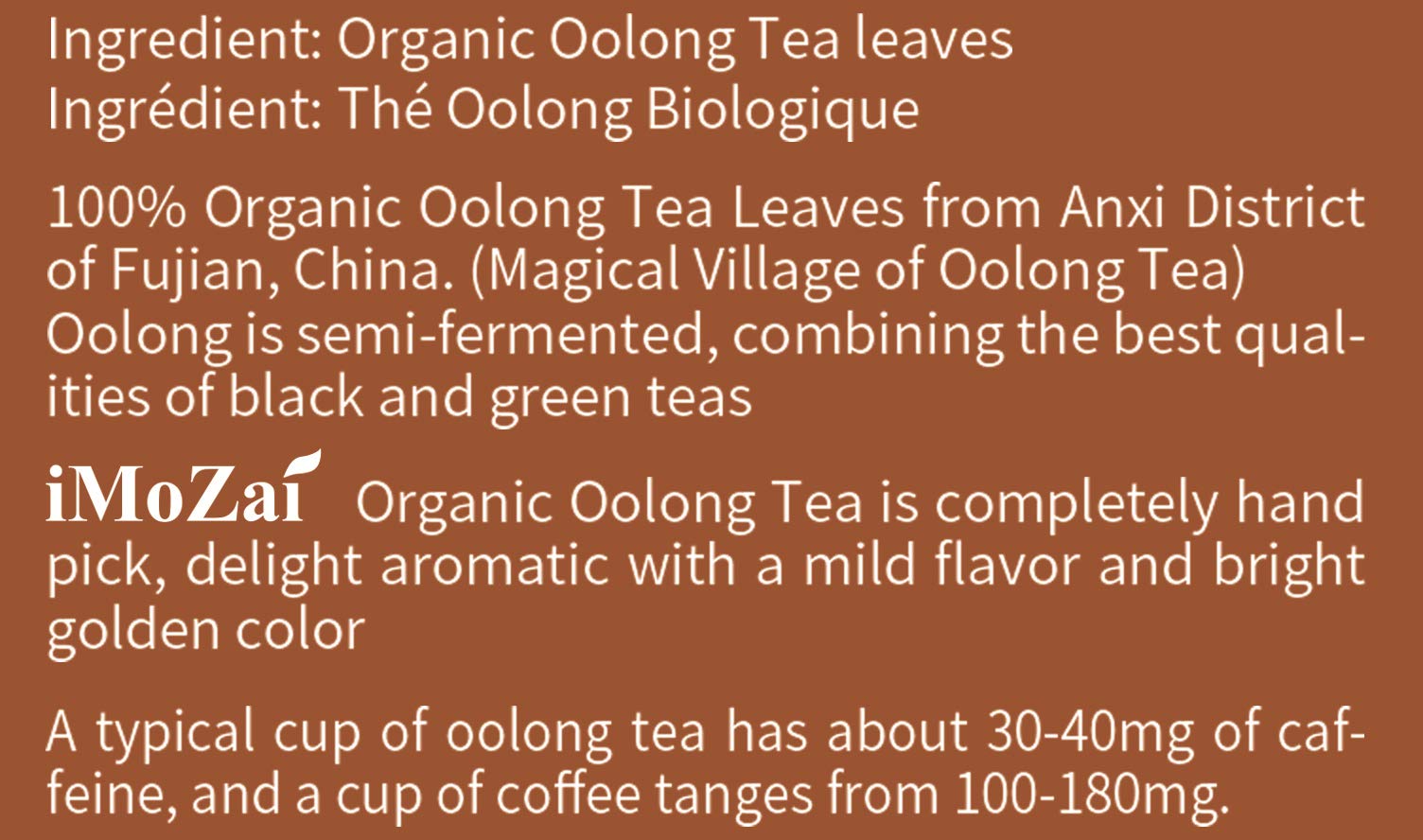 Imozai Teh Oolong Organik - Gambar 3